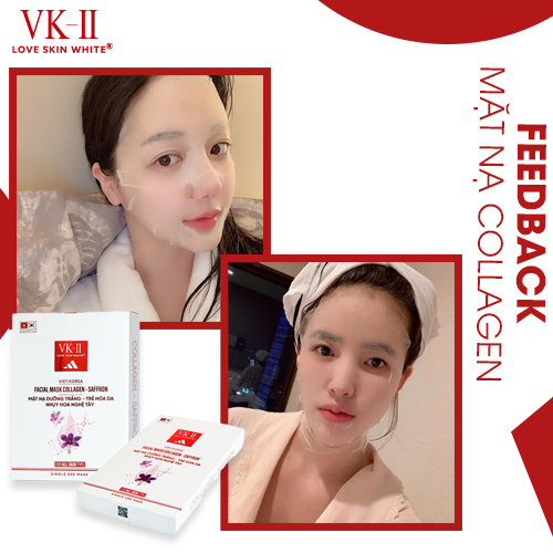 Mặt Nạ Dưỡng Trắng - Trẻ Hóa Da Nhụy Hoa Nghệ Tây VK II