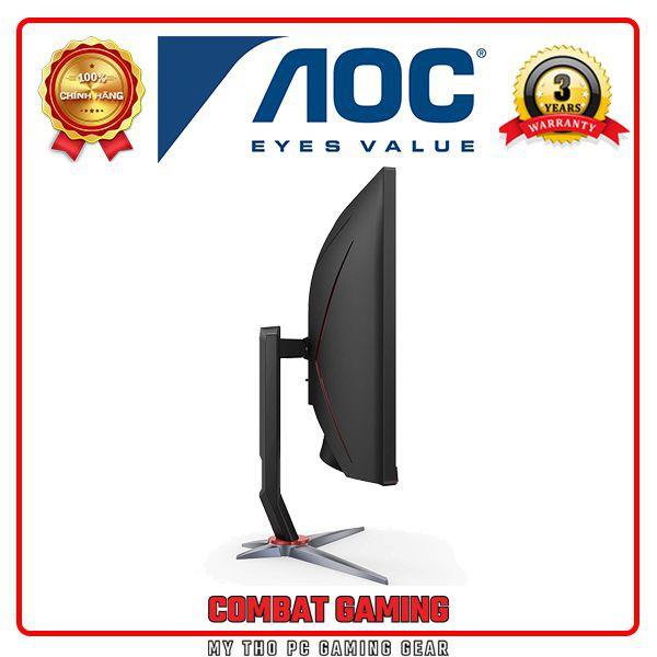 Màn Hình AOC CU34G2X 34 WQHD 1500R 144Hz 3840×2160 (4K UHD)- Hàng Chính Hãng