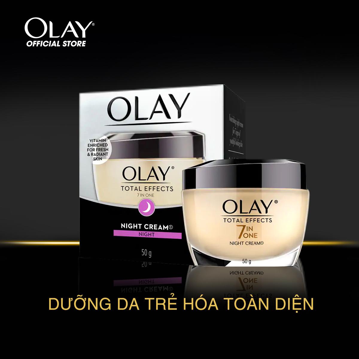 Kem Dưỡng Ban Đêm Olay Total Effects 50g