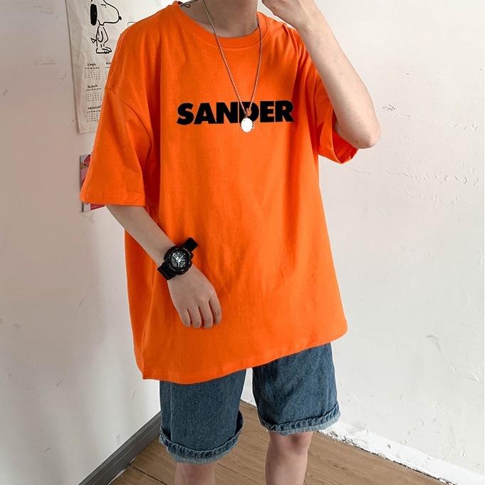 Phông Tay Lỡ , Áo Hè SANDER Nam Nữ phong cách thời trang trẻ