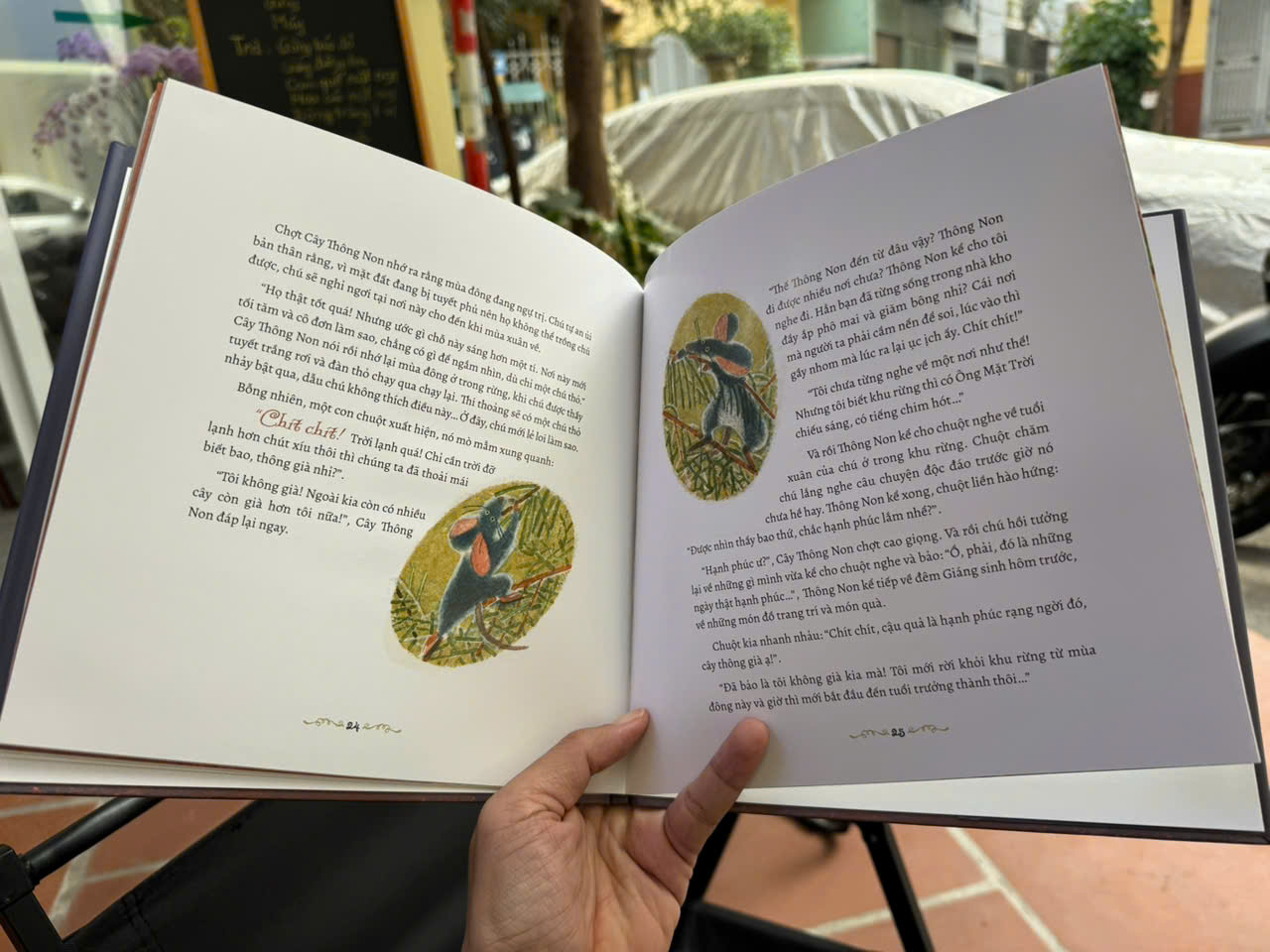 (Bìa cứng) CHUYỆN CÂY THÔNG NON – Hans Christian Andersen – Lư Giang dịch – Crabit Kidbooks – NXB Hà Nội