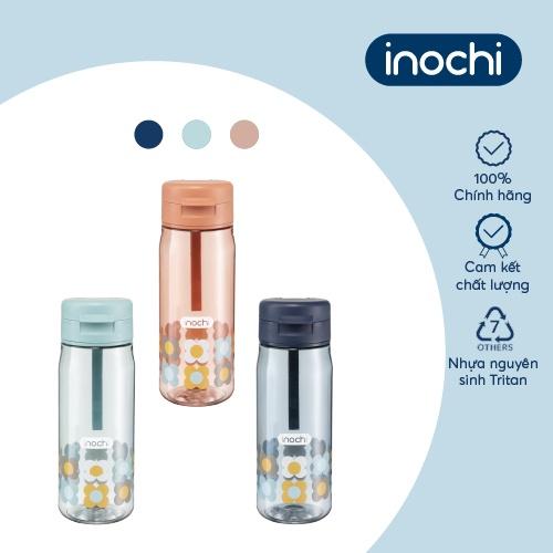 Bình nước Inochi - Kita Fami 500ml màu Xanh chàm