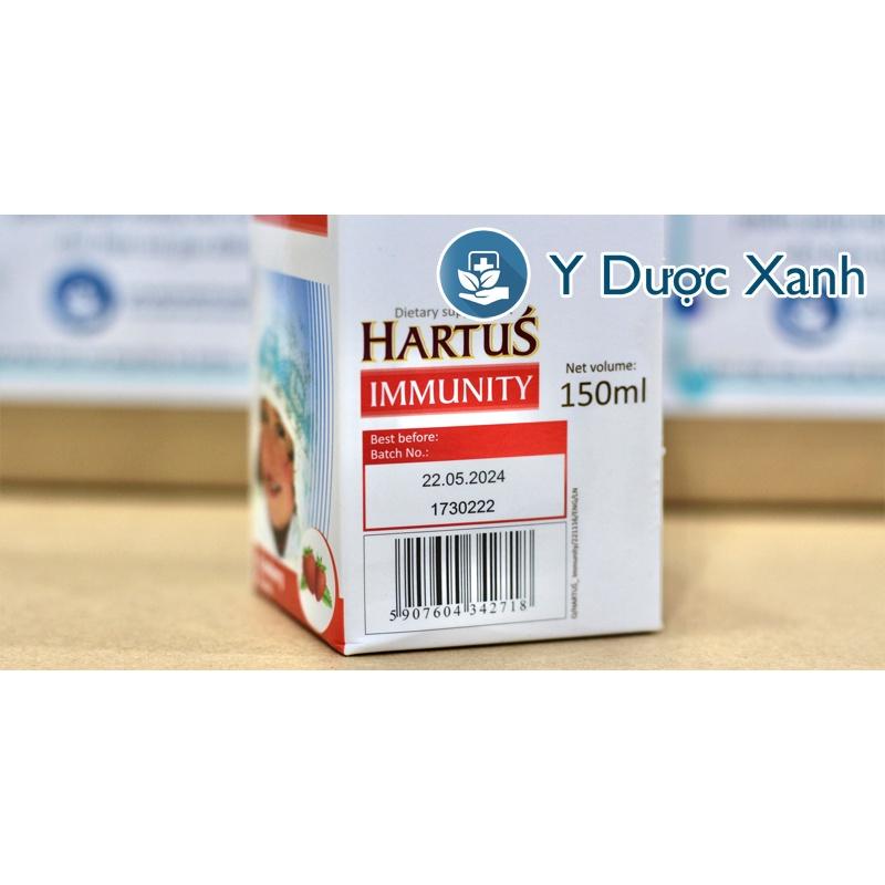 HARTUS IMMUNITY, 150ml, Siro tăng miễn dịch cho bé của Ba Lan- Y Dược Xanh