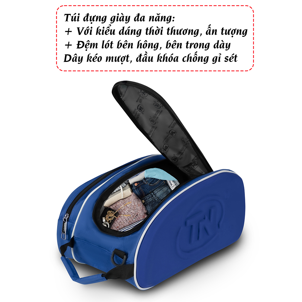 Túi đựng giày thể thao 2 ngăn sành điệu, chống nước tốt TN Bags TN.B 9003