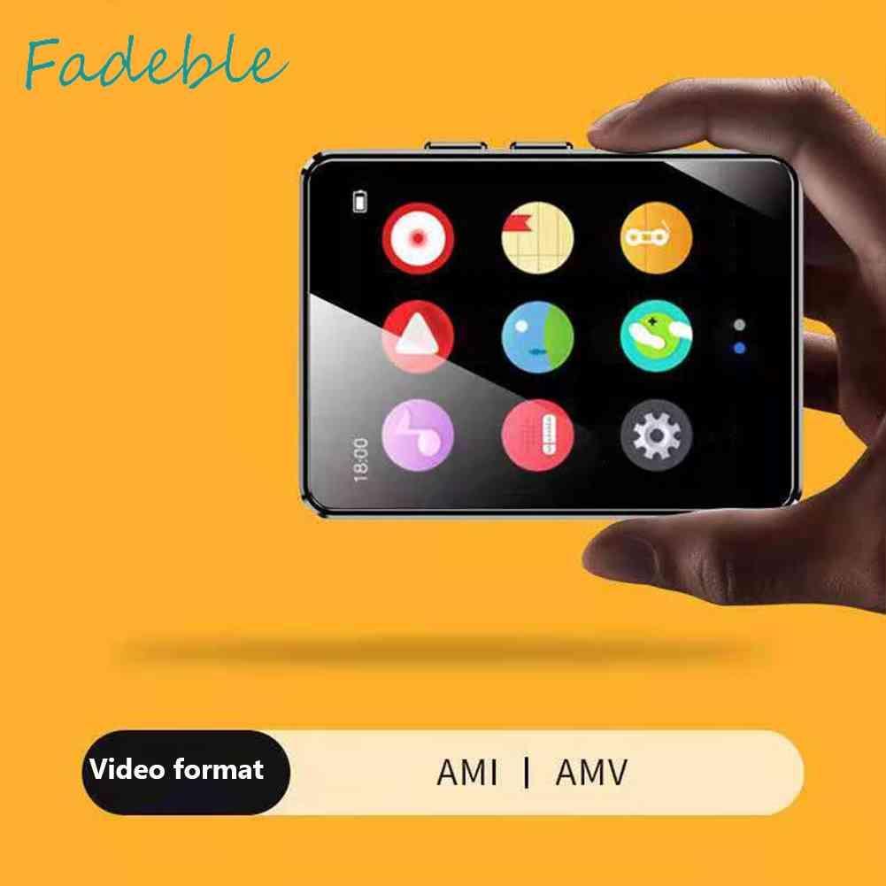 Máy Nghe Nhạc MP3 MP4 HiFi Bluetooth 4.0 1.8 inch E-Book Ghi Âm Và Phụ Kiện