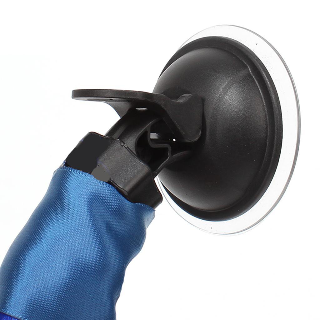 50-60cm  Braids Ponytail & Suction Cup Fit for Motorcycle  A0313-1