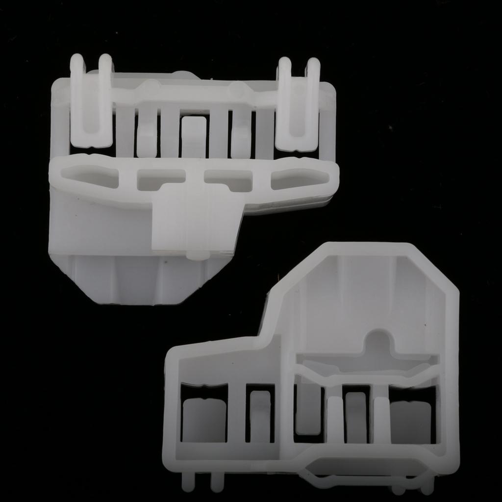 2x2 Pieces Window Regulator Clip Repair Kit for VW Passat B5 1996-2005