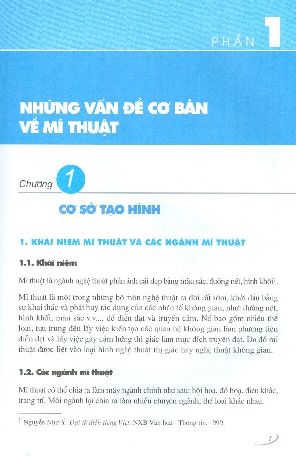 Giáo Trình Mĩ Thuật Cơ Bản