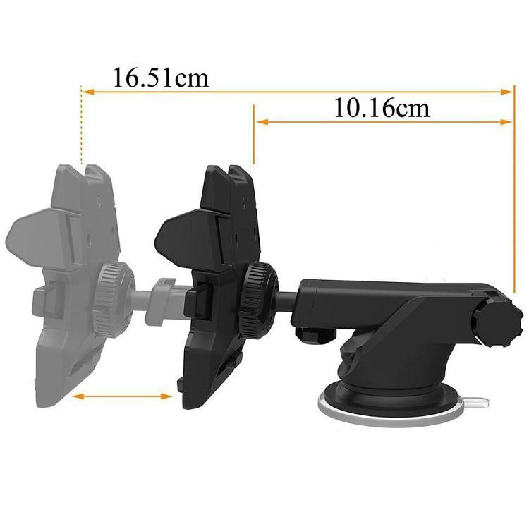 Giá Đỡ, Kẹp Điện Thoại Xoay 360 Dùng Trong Xe Ô Tô Chắc Chắn Tiện Lợi Ở Mọi Vị Trí Trên Xe - Hút Chân Không Siêu Chắc