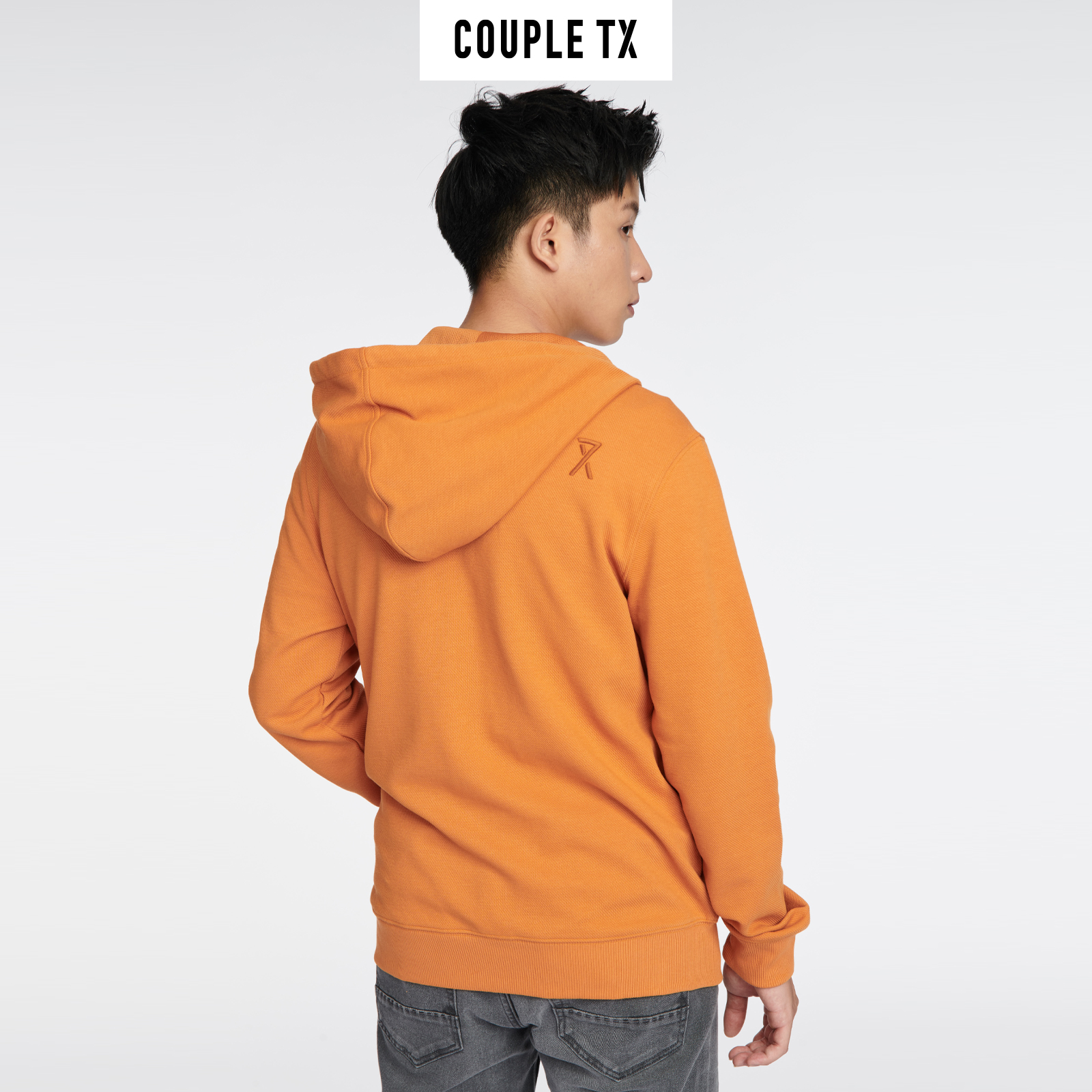 COUPLE TX - Áo Khoác Nam Thun Gân Chéo MOK 1041