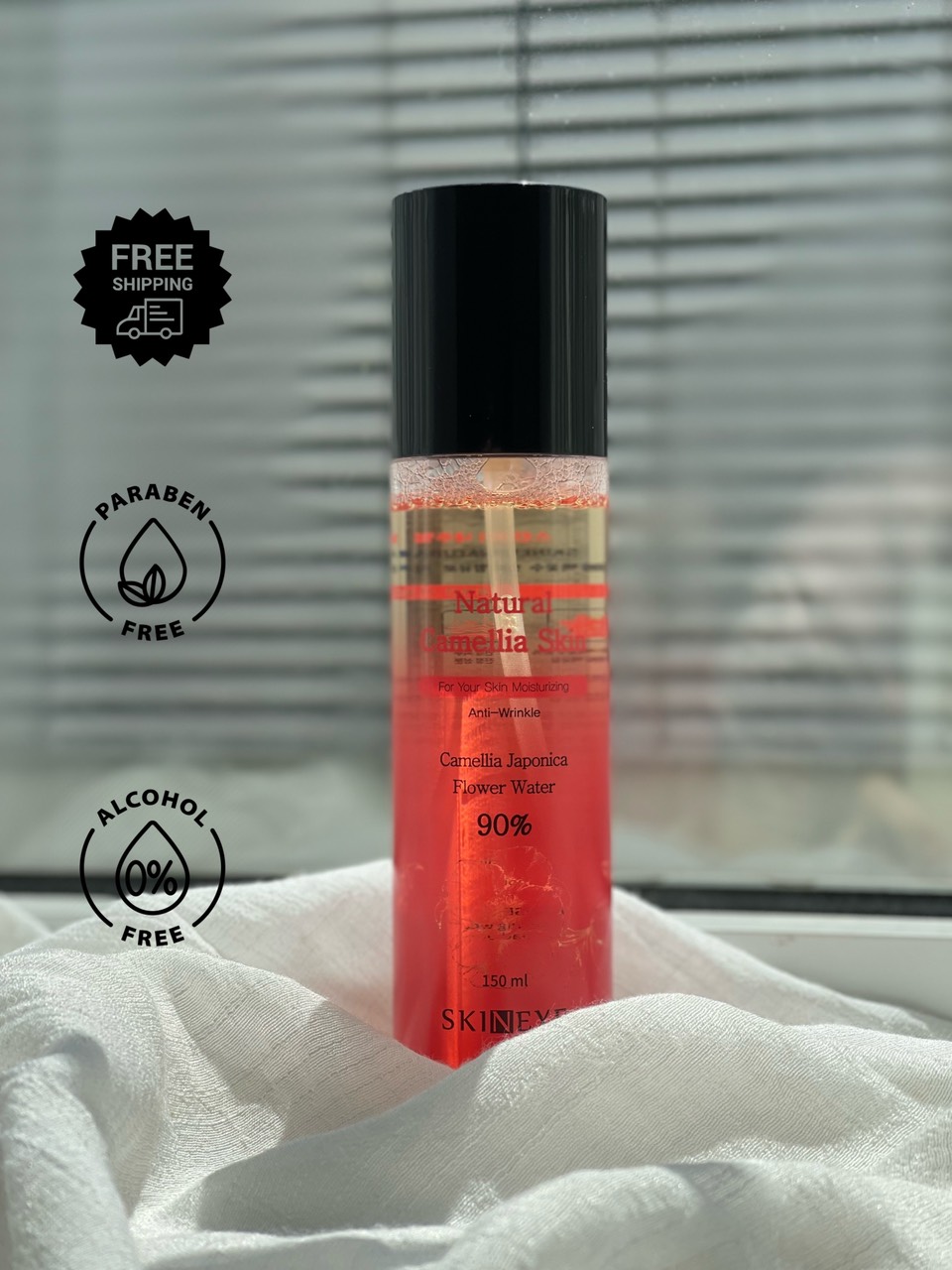 Nước Hoa Hồng Chuyên Cấp Ẩm, Chống Lão Hoá SKINEYE I TONER Trắng Da 150ML -