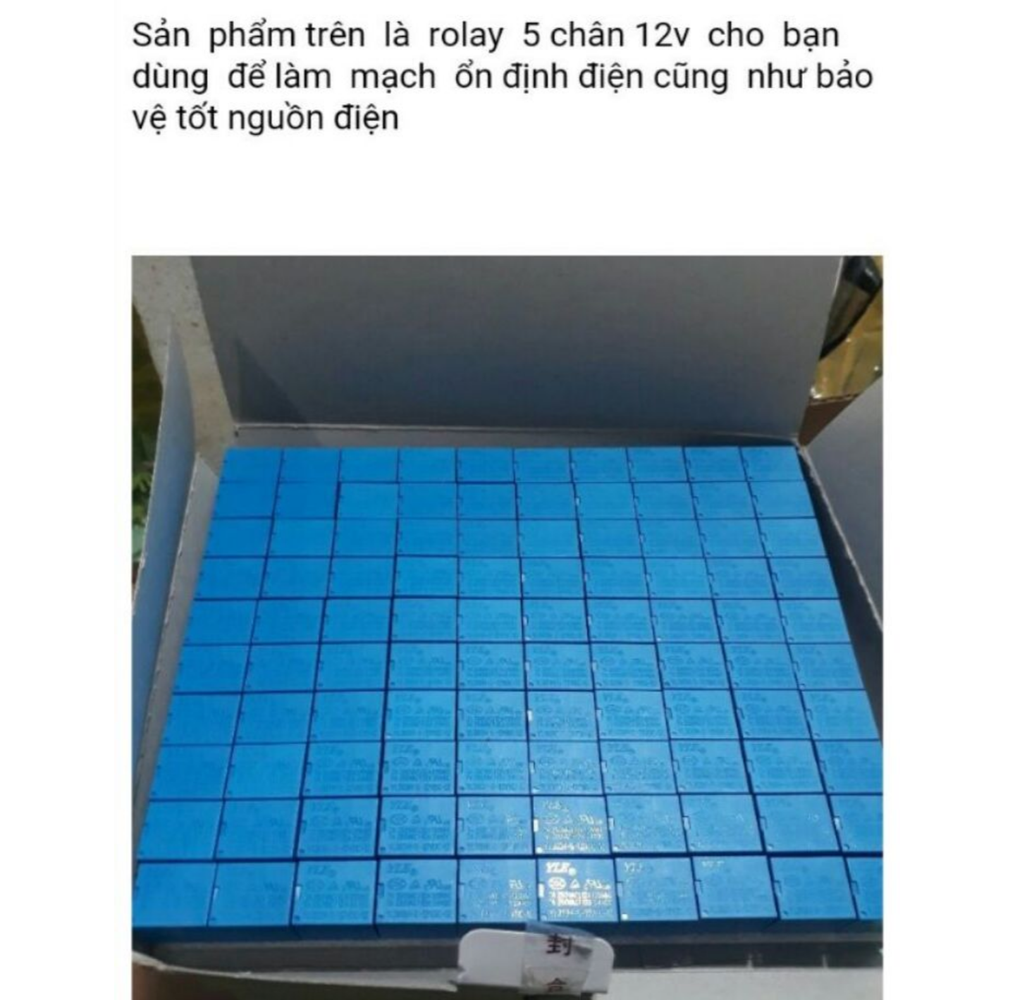 COMBO 5 CON LINH KIỆN ROLE 5 CHÂN 12V ĐÓNG NGẮT CHO CÁC THIẾT BỊ ĐIỆN TIỆN DỤNG HÀNG LOẠI TỐT CHUẨN
