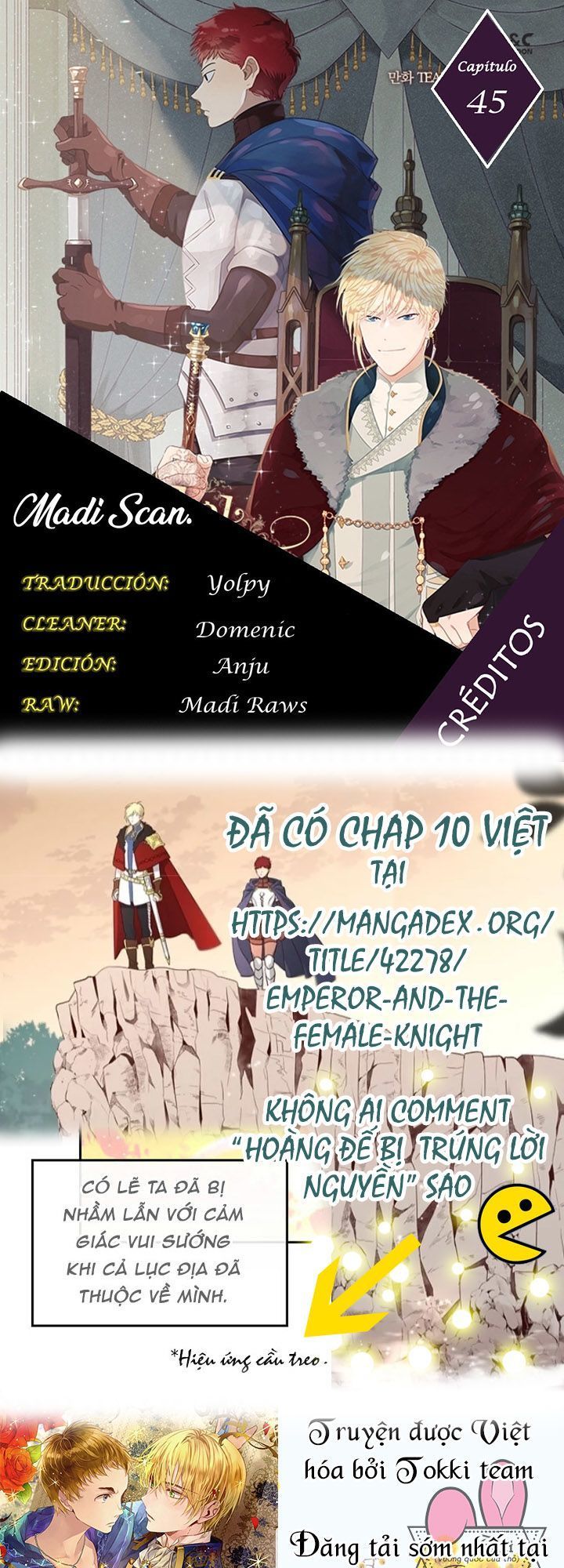 hoàng đế và nữ hiệp sĩ chapter 45 2