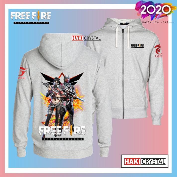 Áo Khoác Free Fire - Áo Xám Thẻ Vô Cực Mùa 20, Nhẫn Giả Công Nghệ, AKX-M20
