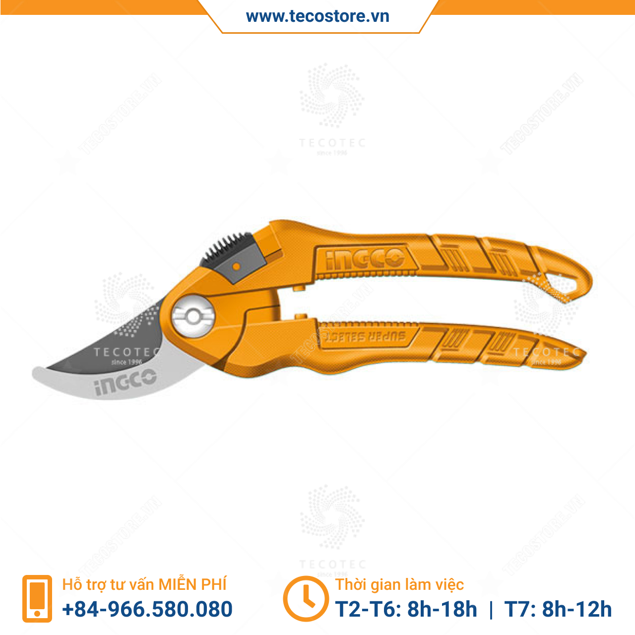 Kéo cắt tỉa cành cây INGCO HPS0201