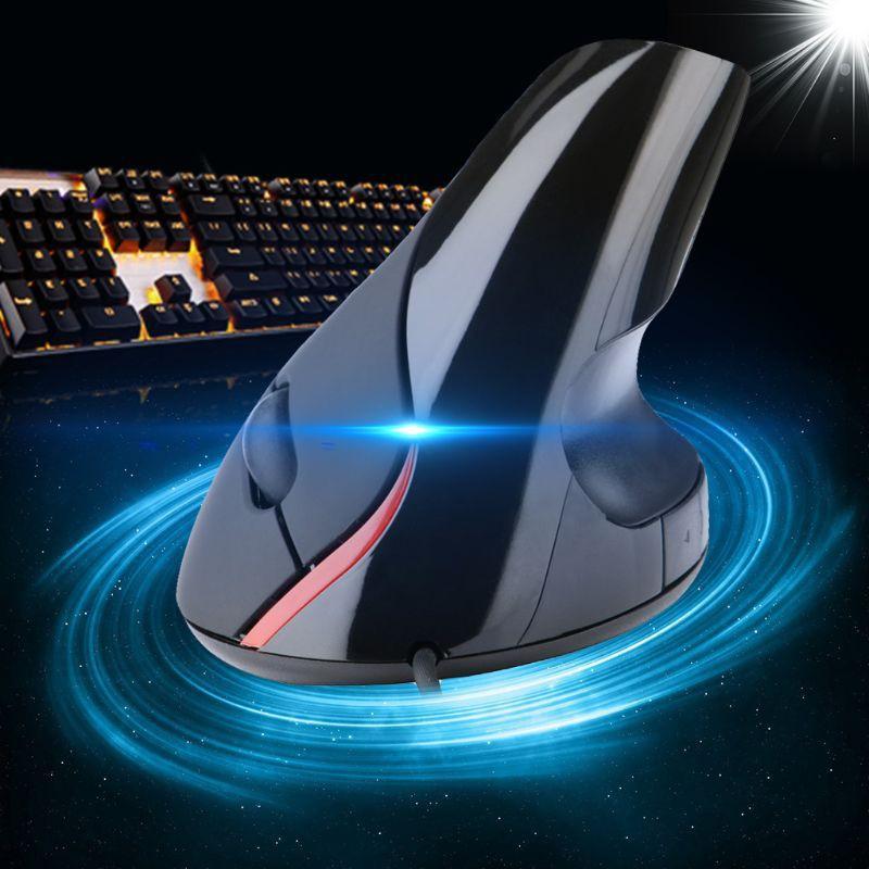 Chuột quang dạng đứng hỗ trợ cổ tay thuận tiện khi sử dụng máy tính/laptop