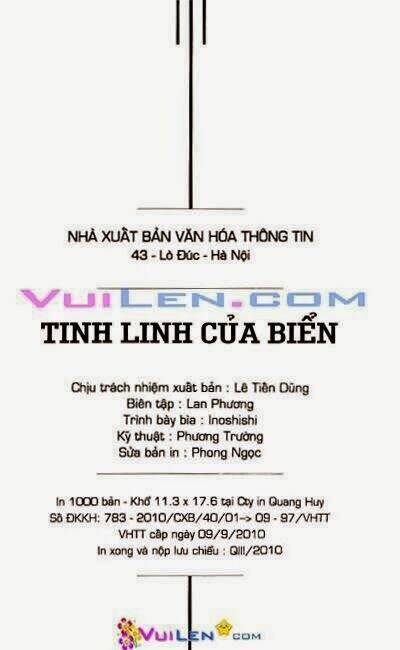 tinh linh của biển chapter 1 2