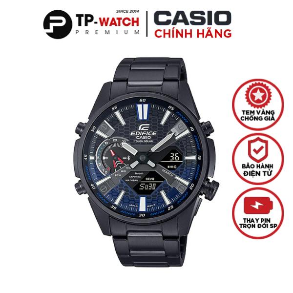Đồng Hồ Nam Dây Thép Casio Edifice ECB-S100DC-2ADF Chính Hãng - ECB-S100DC-2A