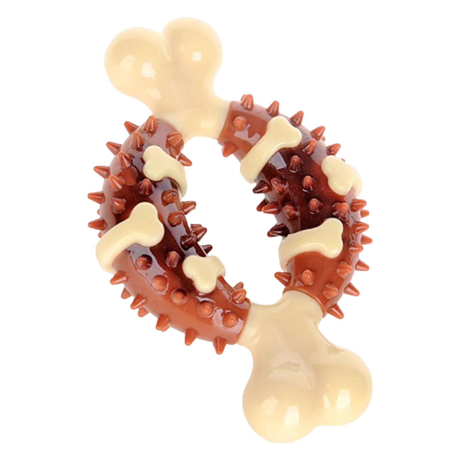 Dog Chew Toy Durable Silicone Portable Tough Chewer for Boredom Relaxing