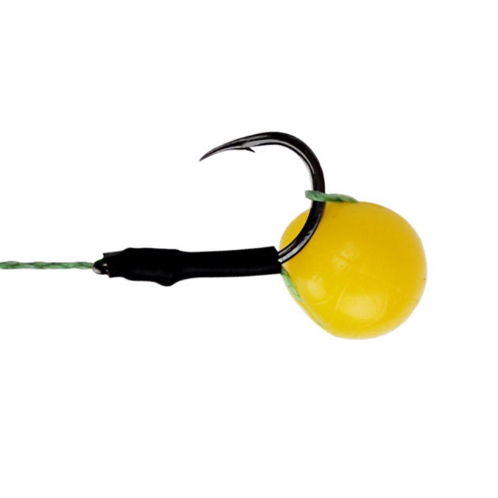Pack Of 2 Carp Fishing Hair Rigs Ready Tied Boilies Rigs Fishing Accessories