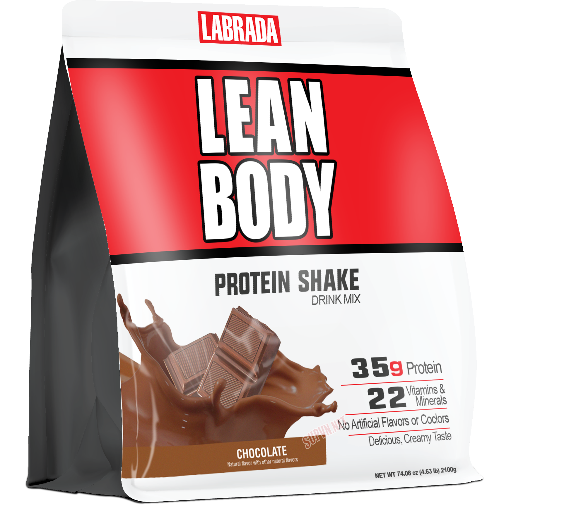 Lean Body Labrada 4.63lbs - Sữa dinh dưỡng hỗ trợ tăng cơ giảm mỡ thay thế bữa ăn tiện lợi Healthy Cung Cấp 35 Protein và Các Vitamin Năng Lượng Đảm Bảo Dinh Dưỡng Hoàn Chỉnh Bữa Ăn Lean Body Meal Replacement