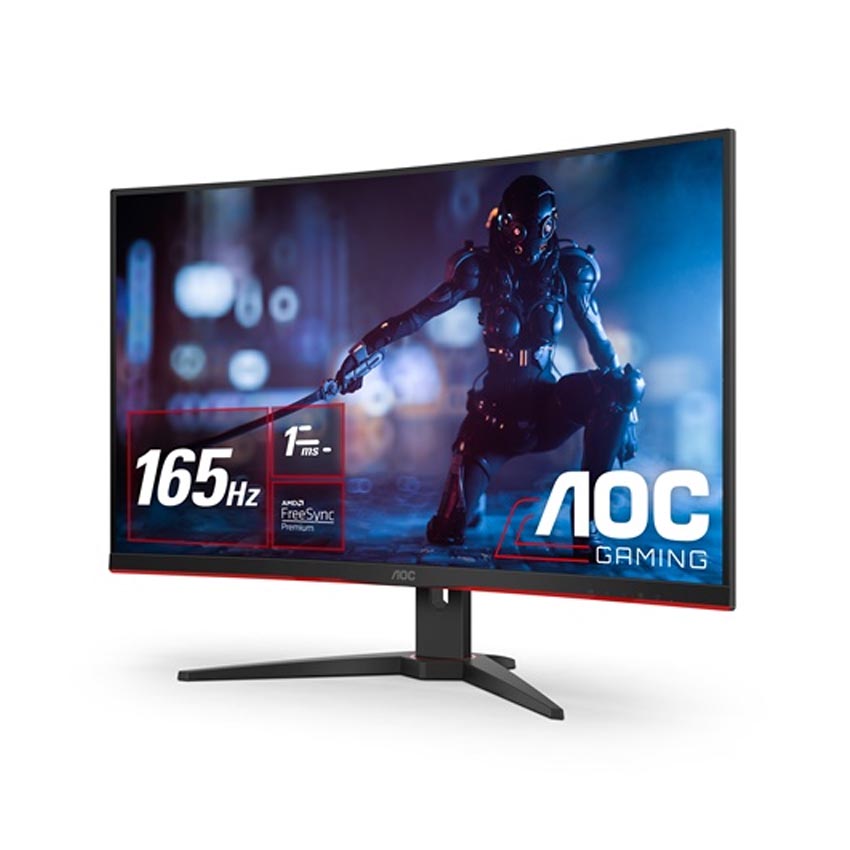 Màn Hình Cong Gaming AOC C32G2E/74 (31.5inch/FHD/VA/165Hz/1ms/250nits/HDMI+DP/Freesync/Cong) - Hàng Chính Hãng