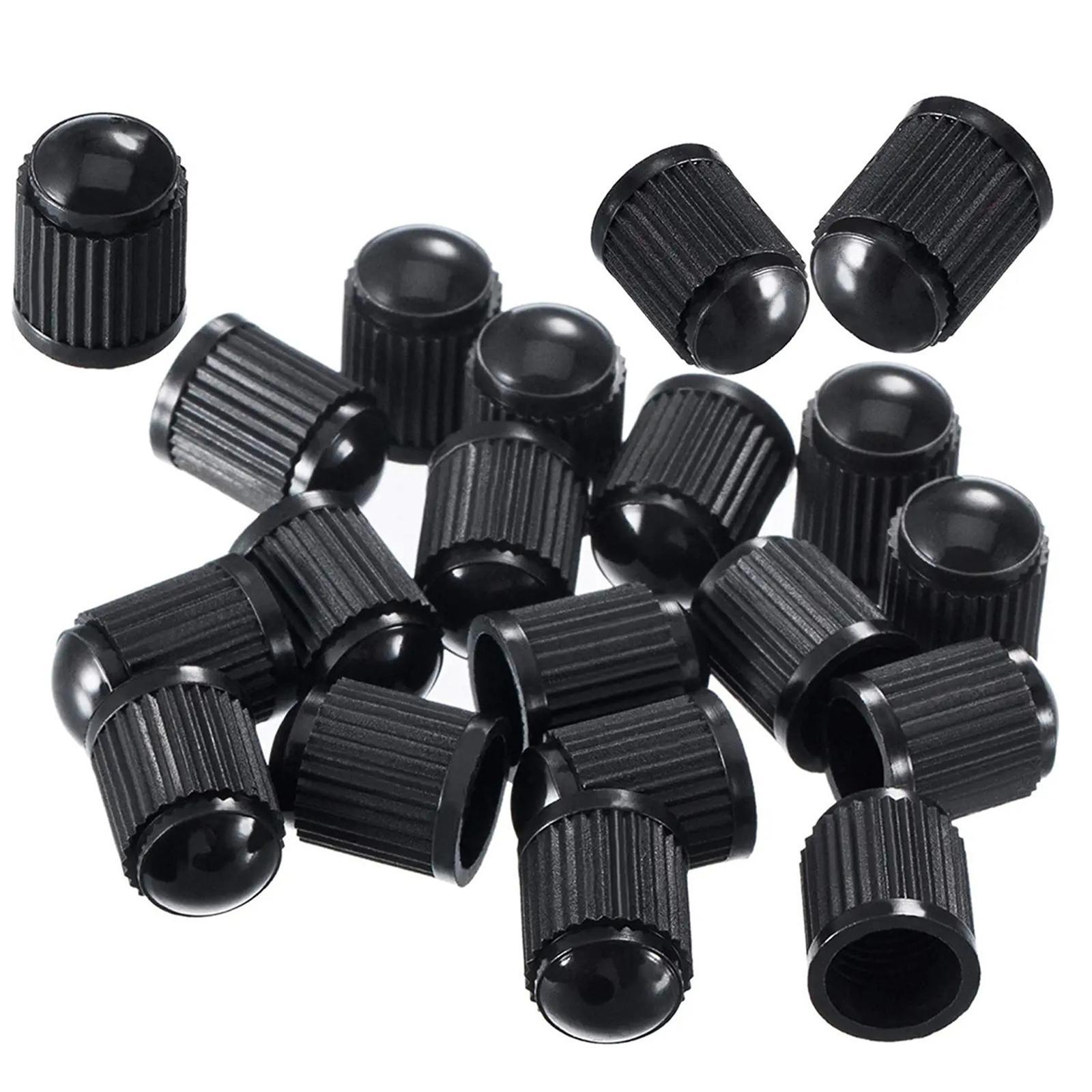 25 Pieces Car Tire Valve Stem Caps with Rubber  Decoration Tire Cap for Car
