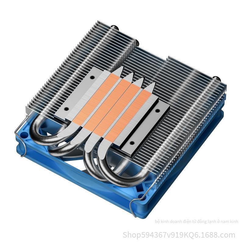 Phong cách mới nhất JONSBO Qiao Sibo HP400S siêu mỏng 4 ống dẫn nhiệt máy tính để bàn tản nhiệt CPU thổi xuống