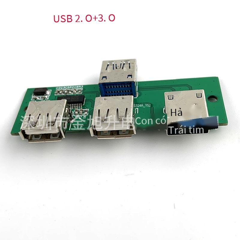 Quảng cáo bốn cổng vuông với nguồn điện usb hub mở rộng phát triển và thiết kế giải pháp bảng mạch pcba
