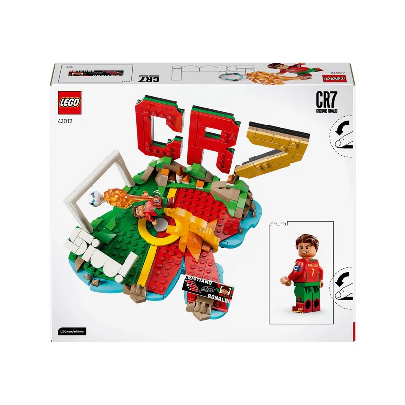 LEGO EDITIONS SPORTS 43012 - Biểu Tượng Sân Cỏ Cristiano Ronaldo (490 Chi Tiết)