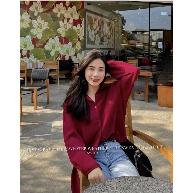 ÁO SƠ MI FORM RỘNG