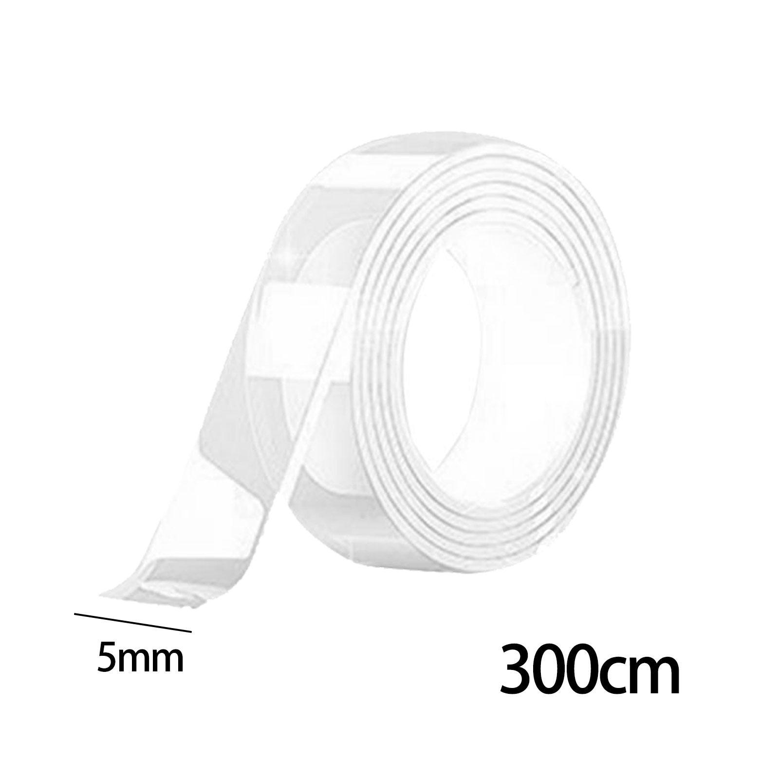 DIY Blow Bubbles Tape Double Sided Tape, Clear  Multipurpose Heavy Duty Mounting Tape Waterproof DIY Crafts Tape Strong Sticky Tape