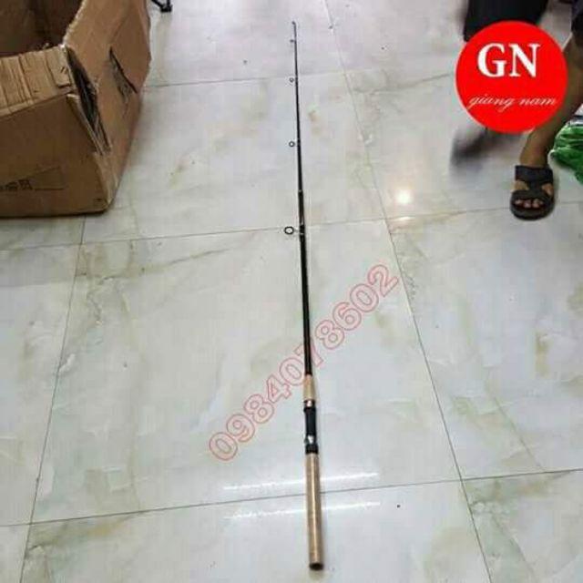 Bộ cần câu 2 khúc rỗng 2m1 máy yumoshi 6000