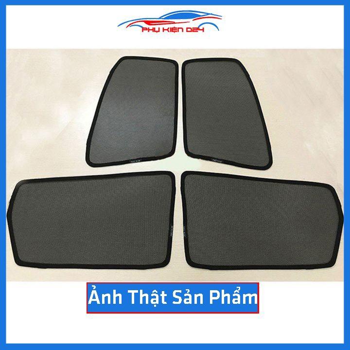 Bộ 4 rèm chắn nắng nam châm Honda CR-V 2015-2016-2017-2018-2019 khung cố định chống tia UV