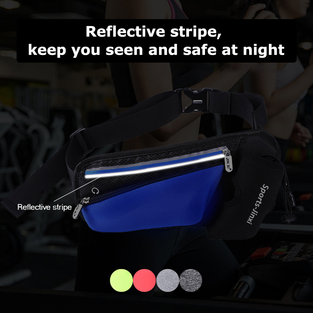 Túi thắt lưng unisex không thấm nước dùng khi đi bộ, đường dài, leo núi