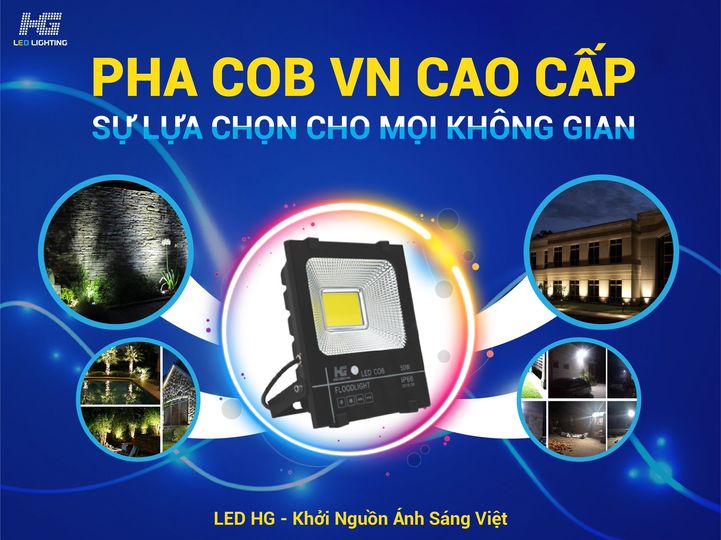 Đèn pha LED COB HG 30W