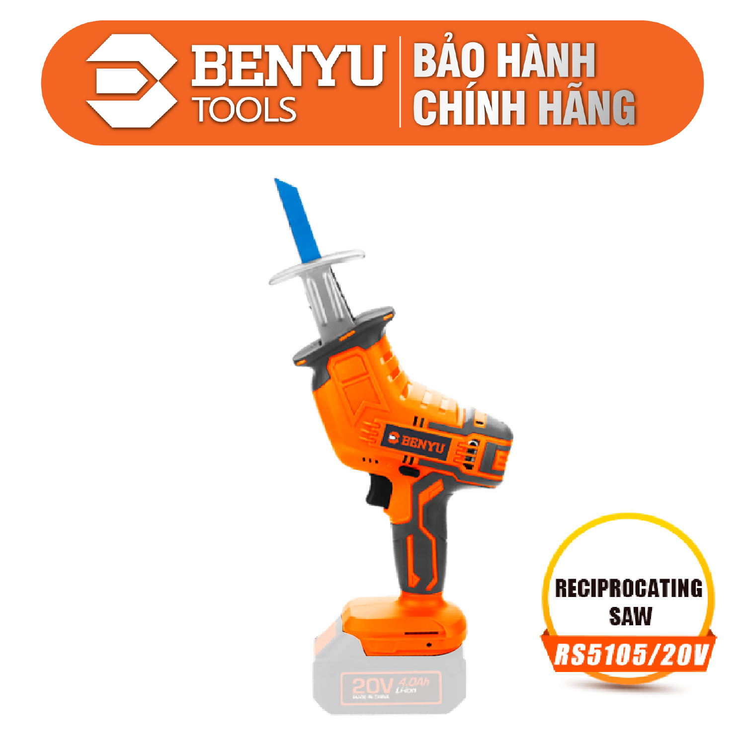 Thân máy cưa kiếm dùng pin BENYU RS5105/20V