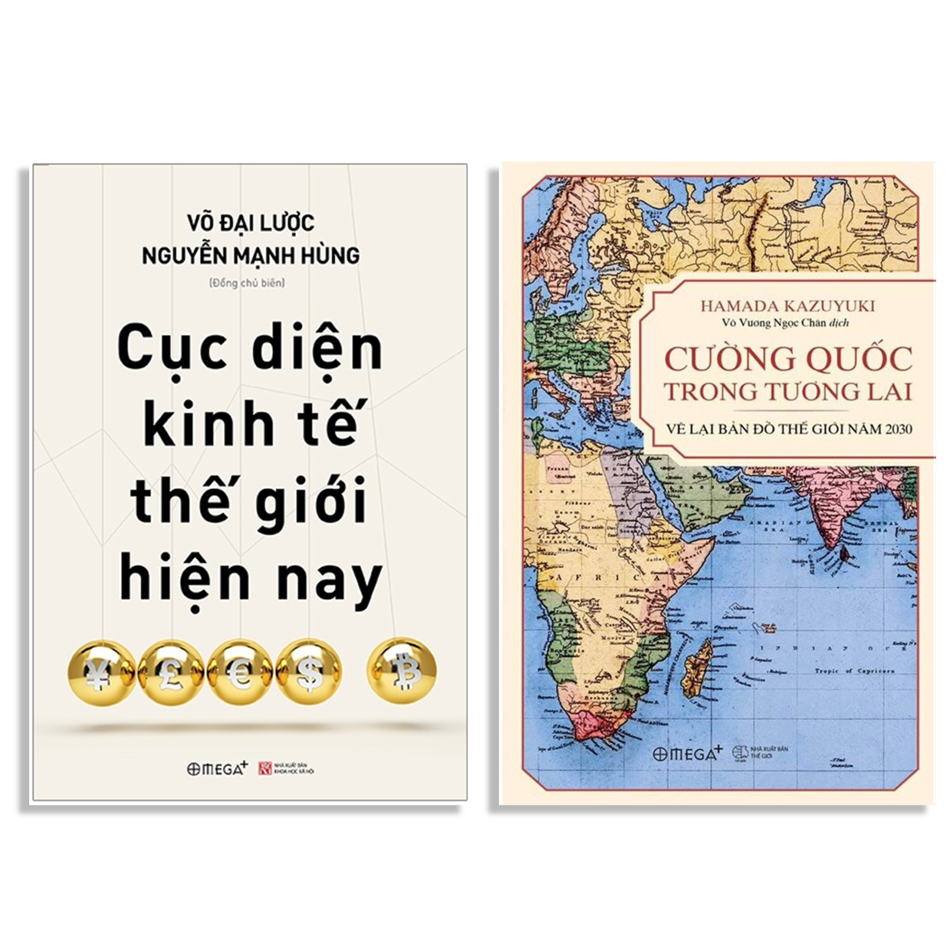 Combo Sách : Cường Quốc Trong Tương Lai – Vẽ Lại Bản Đồ Thế Giới Năm 2030 + Cục Diện Kinh Tế Thế Giới Hiện Nay