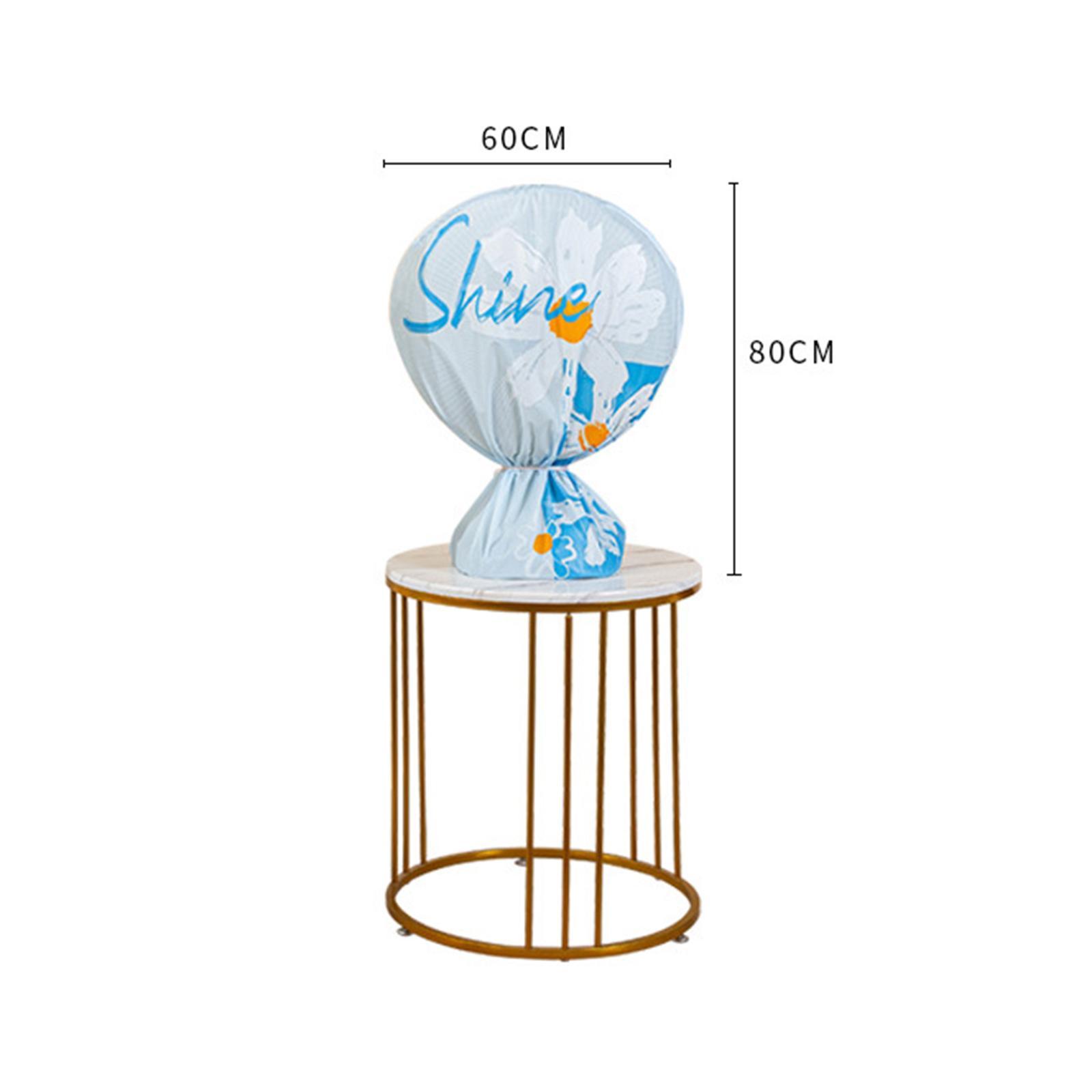 Floor Fan Waterproof Dustproof Cover Protective Gray Long