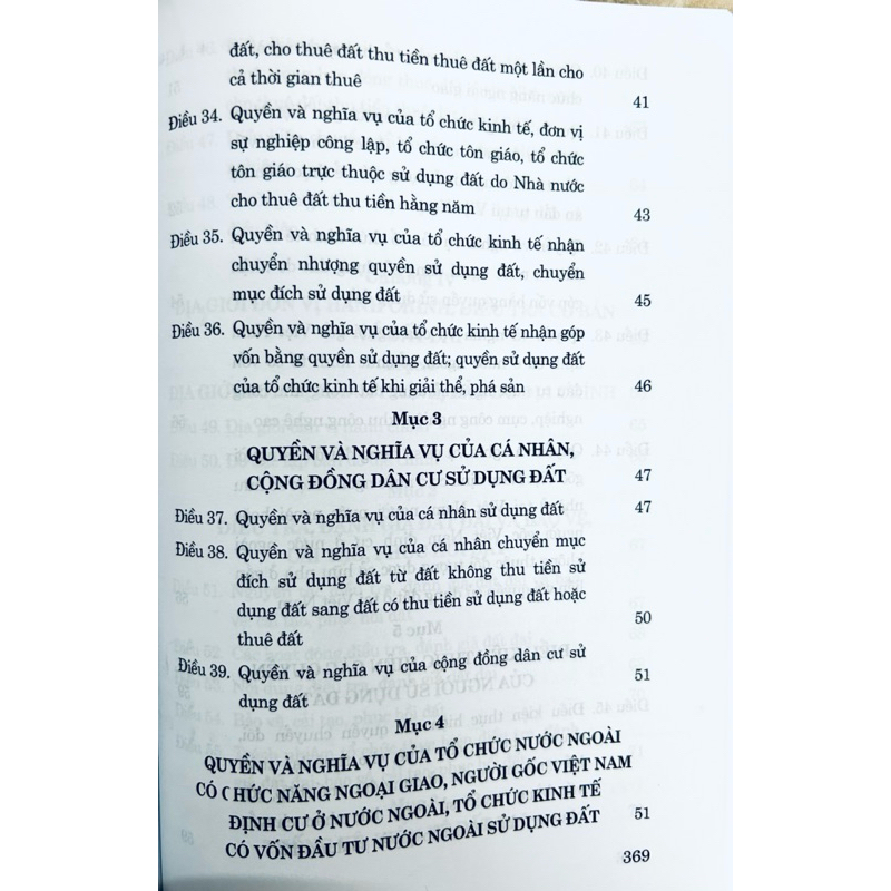 Luật Đất Đai (Được thông qua ngày 18/01/2024)