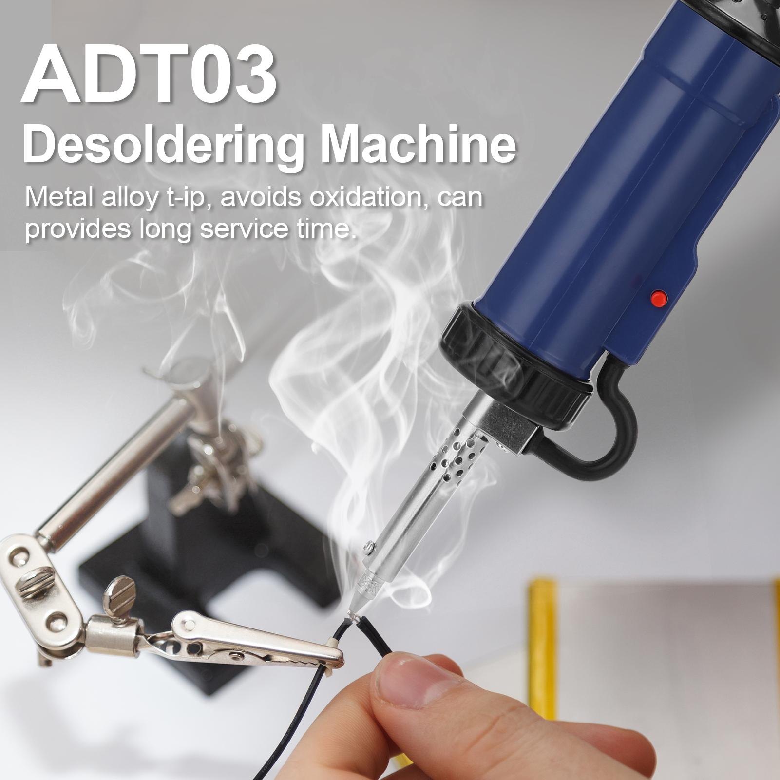 BBT-580 Automatic Portable Electric Solder Tin Sucker Vacuum Soldering Remove Pump Desoldering Machine