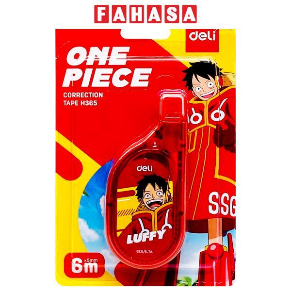 Bút Xóa Kéo One Piece - 5mm x 6m - Deli EH365 - Luffy