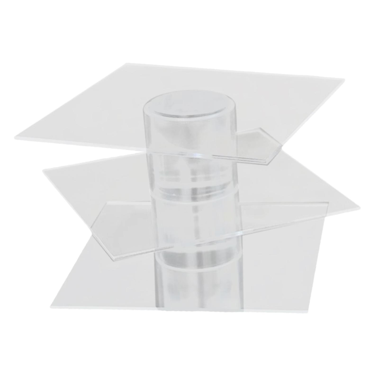 Acrylic Cake Stand 3 Tier Flower Organizer for Wedding Thanksgiving Birthday