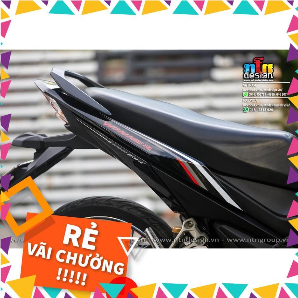 Tem Rời Winner V1 Mẫu GTR Đen Đỏ Trắng
