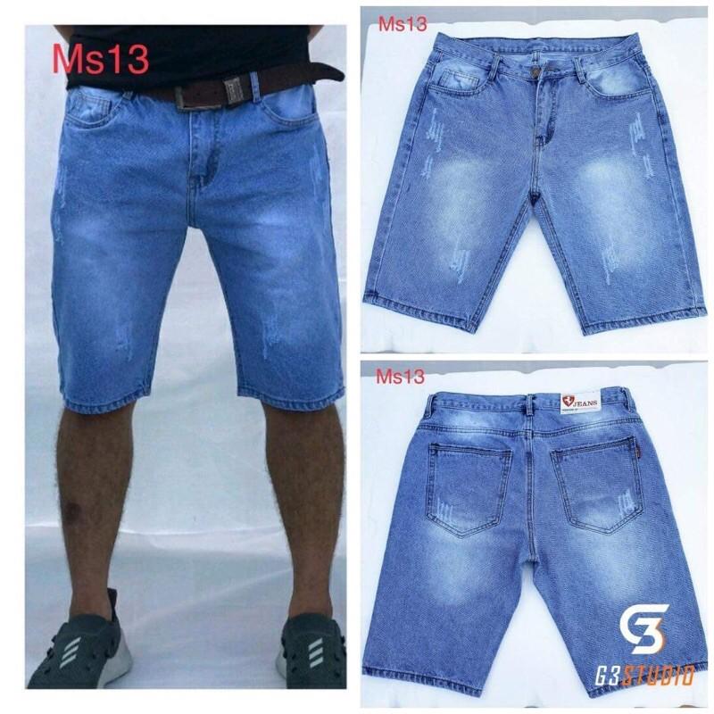 Quần short Jean nam ️ ️video gốc ️Mẫu trẻ trung dễ phối