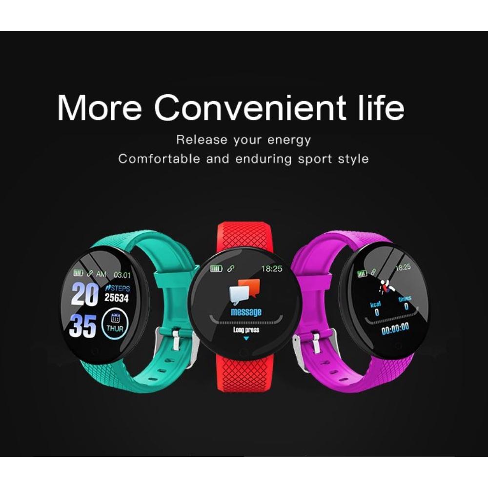 Đồng Hồ Thông Minh Smartwatch Mới Iwo Đồng Hồ Thông Minh D18 Chống Nước Vòng Đồng Hồ Thông Minh Theo Dõi Sức Khỏe/Nam Bluetooth Của Đồng Hồ Thông Minh Smartwatch ^ MK ^