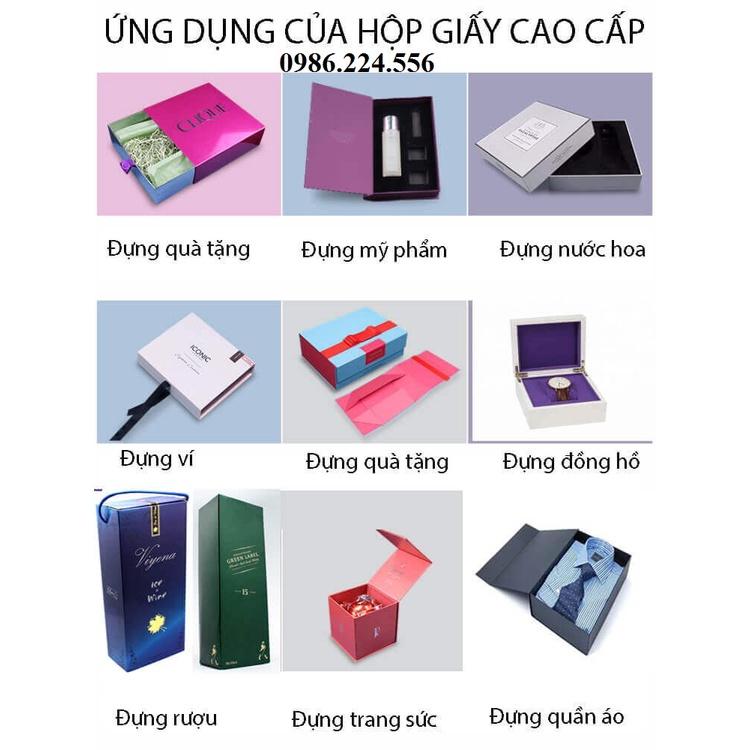 Giấy bìa cứng bồi Carton làm hộp quà