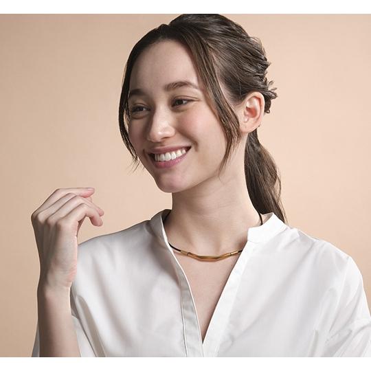 [MỚI] Vòng cổ Phiten Metax Rakuwa necklace Diamond cut TG899051/TG899053/TG899151/TG899153/TG89921/TG899253 - Bạc