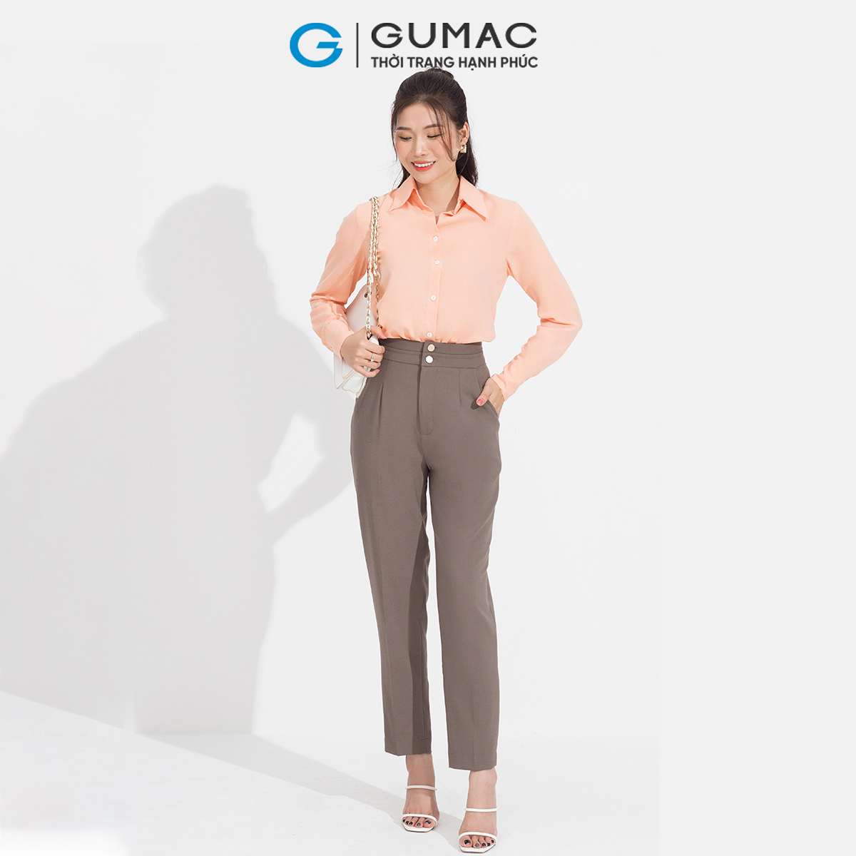 Quần lưng chiết ly GUMAC QD05049