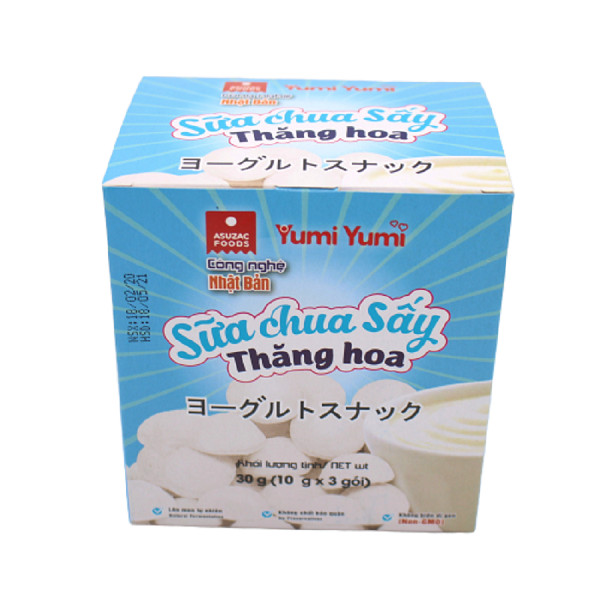 Sữa chua sấy Yumi Yumi hộp 30 g ( 10 g x 3 gói)